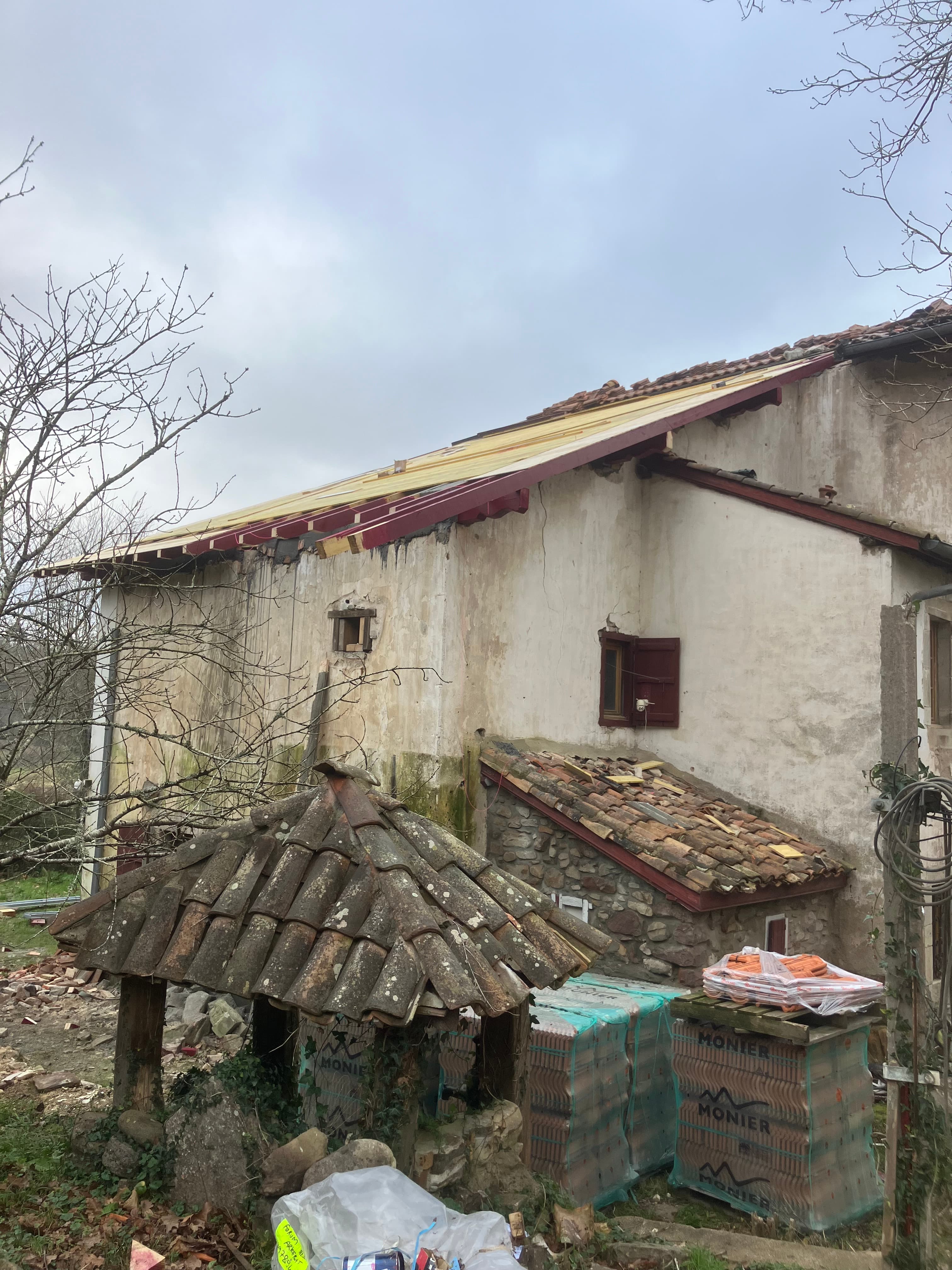 Charpente en bois