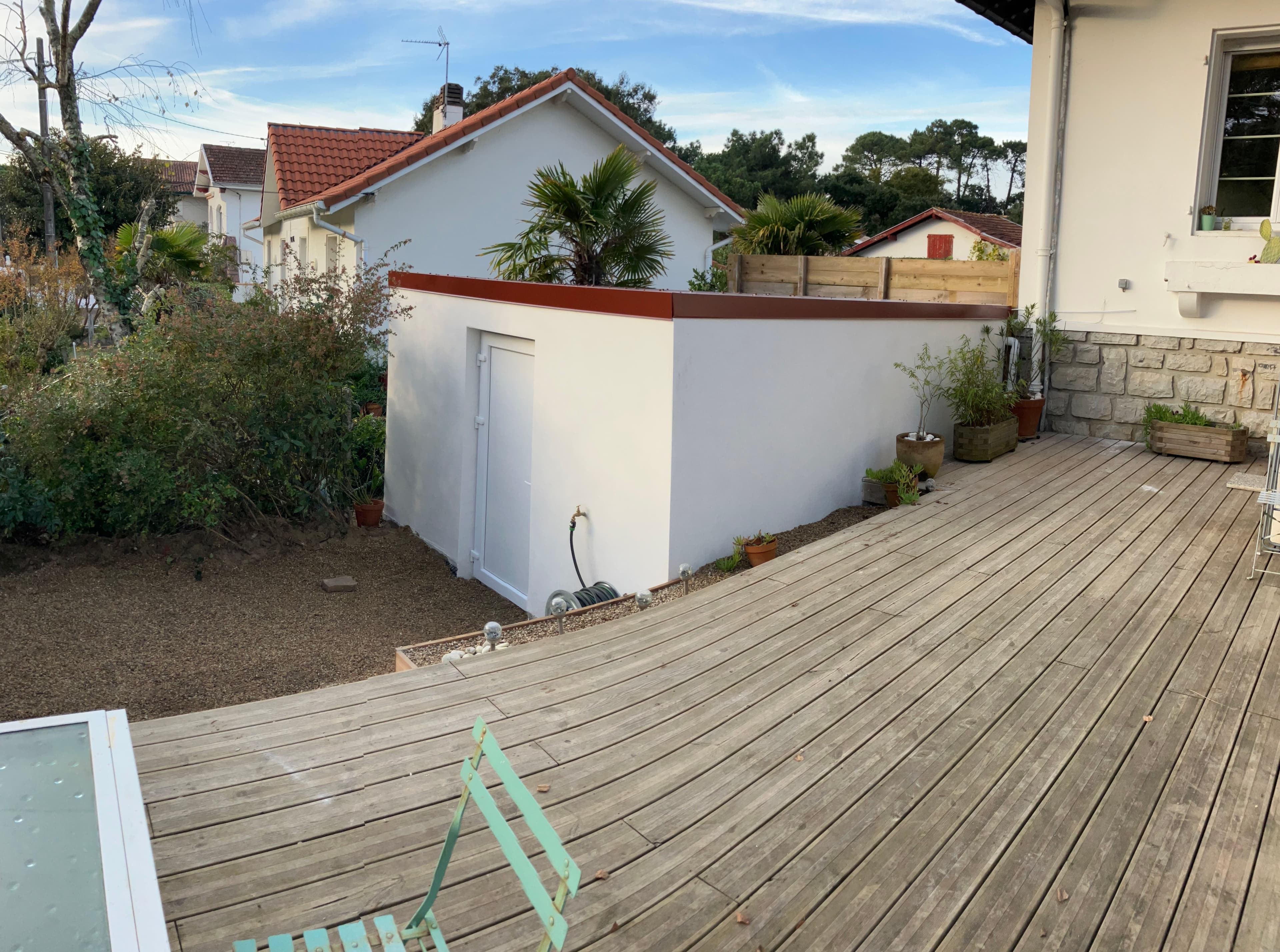 Réalisation d'une extension d'habitation